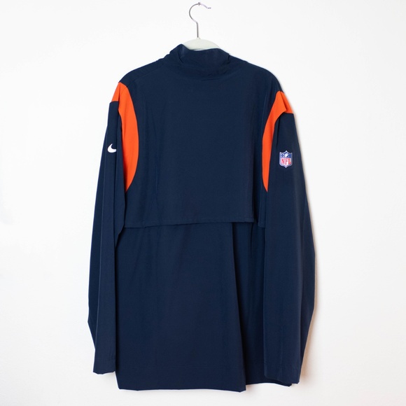 Men's Nike Chicago Bears Sideline Coach Quarter-Zip Top - Picture 5 of 5